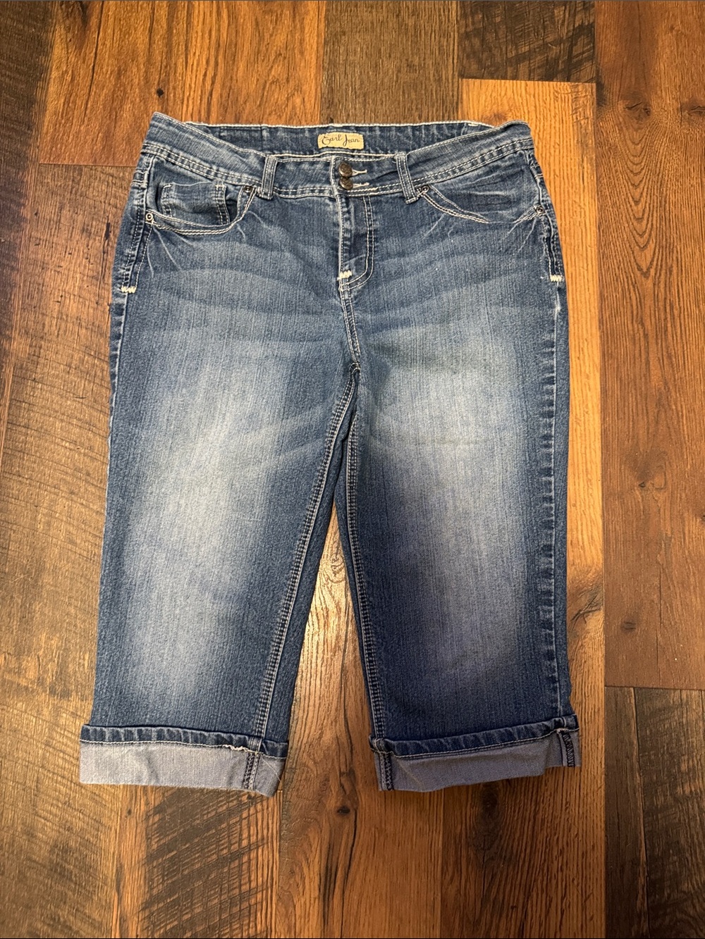 Denim Capris